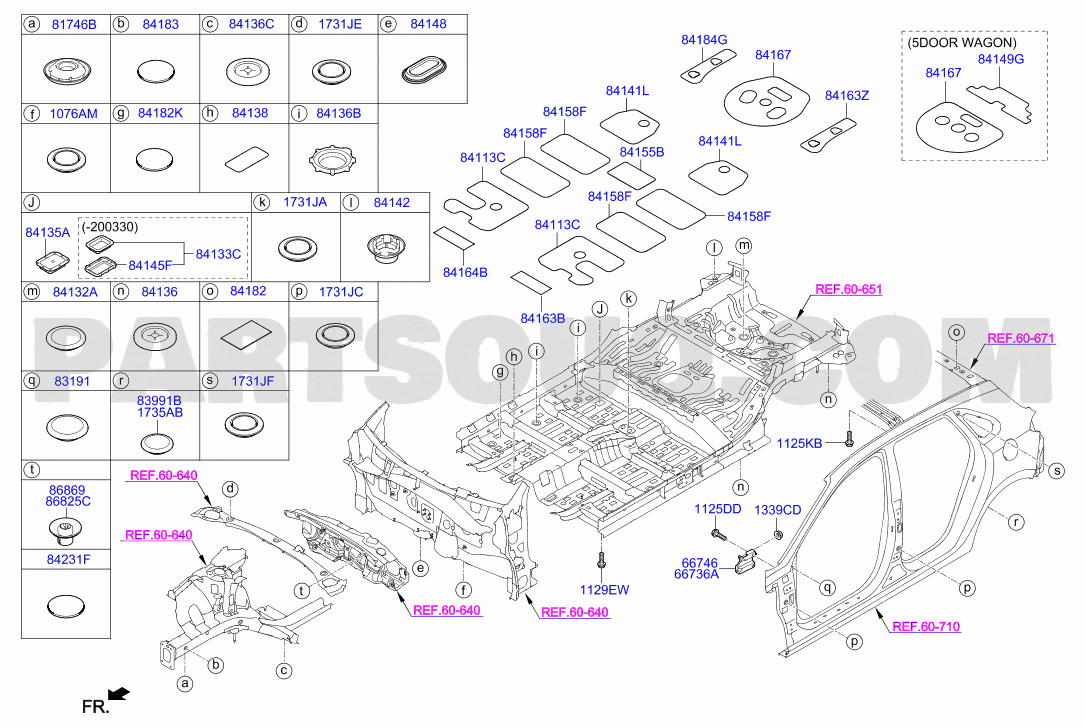 TRIM | Hyundai i30 17 (CZECH PLANT-EUR) (2016-2020) 2016 2020 