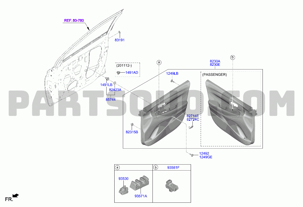 TRIM | Hyundai i20 20 (2020-2023) 2020 2023 | Parts Catalogs 
