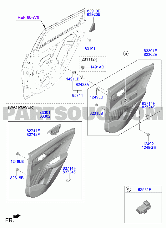 TRIM | Hyundai i20 20 (2020-2023) 2020 2023 | Parts Catalogs 