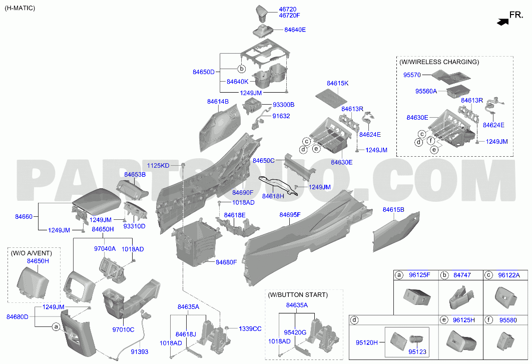 TRIM | Hyundai TUCSON 21 (2021-) 2021 GEN | Parts Catalogs | PartSouq