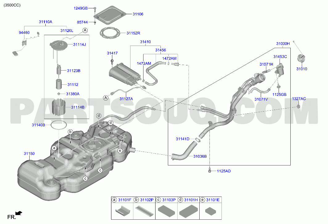 ENGINE | Hyundai STARIA 21 (2021-) 2021 GEN | Parts Catalogs 
