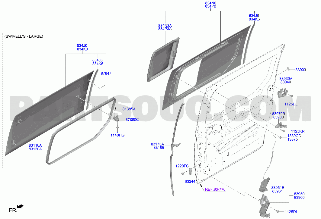 TRIM | Hyundai STARIA 21 (2021-) 2021 EUR | Parts Catalogs | PartSouq