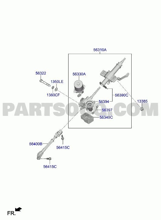 CHASSIS | Hyundai i10 20 (2019-2023) 2019 2023 | Parts Catalogs 