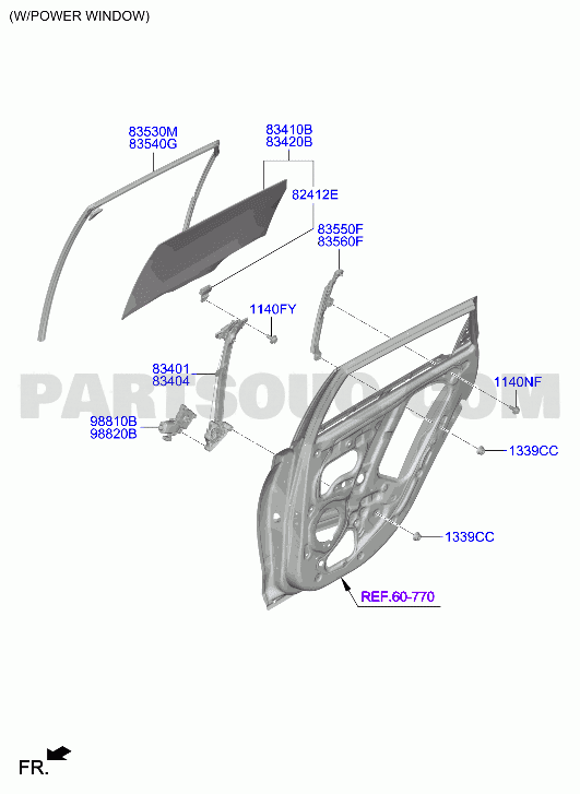 TRIM | Hyundai i20/BAYON 21 (2020-) 2020 EUR | Parts Catalogs