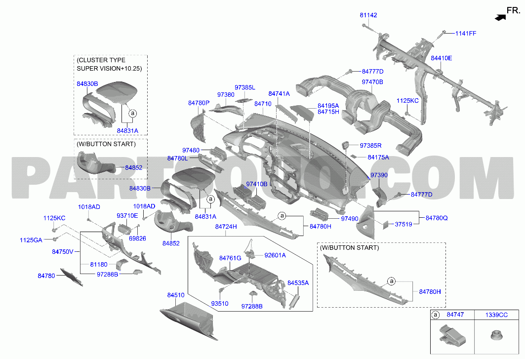 BODY | Hyundai i20/BAYON 21 (2020-) 2020 EUR;GEN | Parts Catalogs 