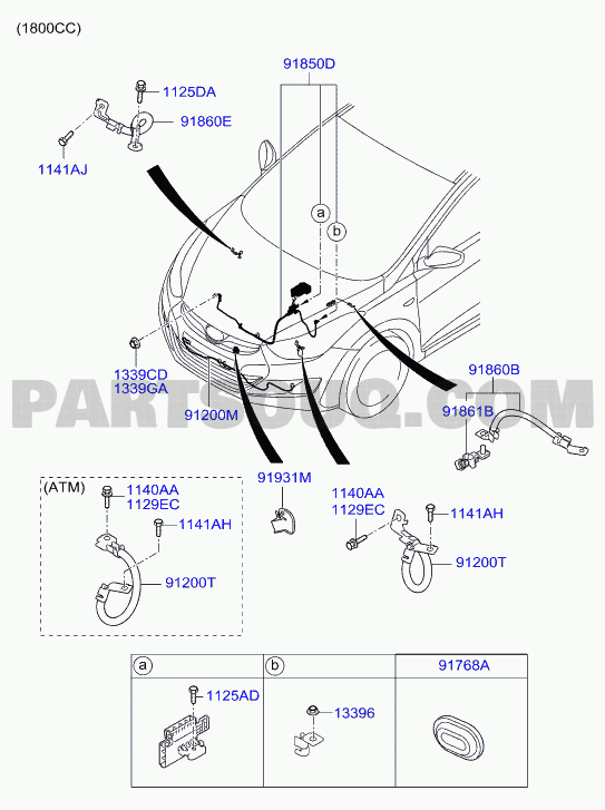 ELECTRIC | Hyundai ELANTRA 11 Elantra Passenger | Parts Catalogs | PartSouq