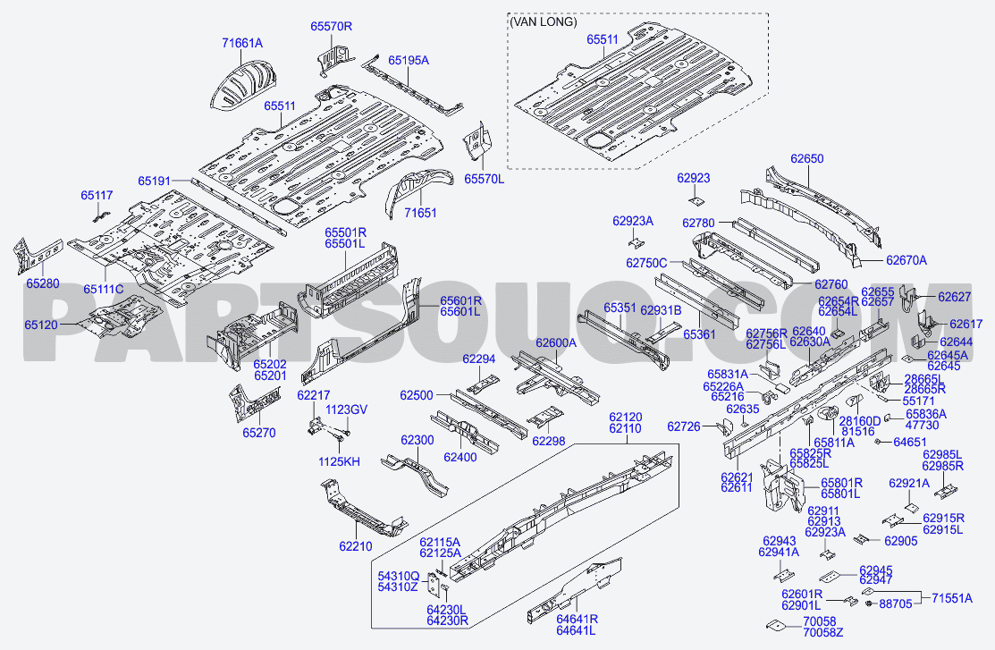 BODY | Hyundai H-1 07 H-1 R/V | Parts Catalogs | PartSouq