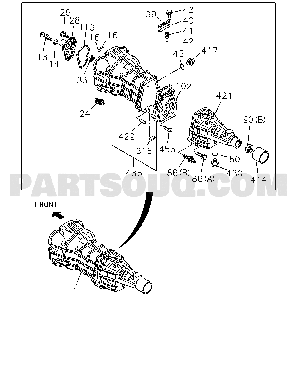 2. Clutch, Transmission, Trans Axle | Isuzu TFR/TFS(AUSTRALIA