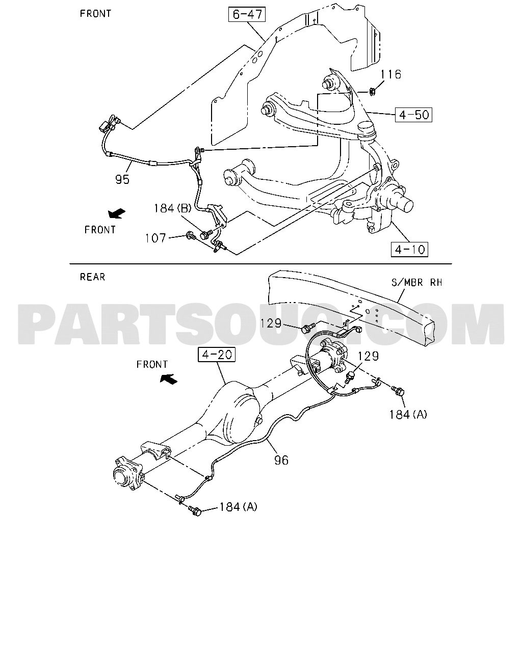 3. Brakes, Brake System | Isuzu TFR/TFS-LHD PICKUP TF | Parts