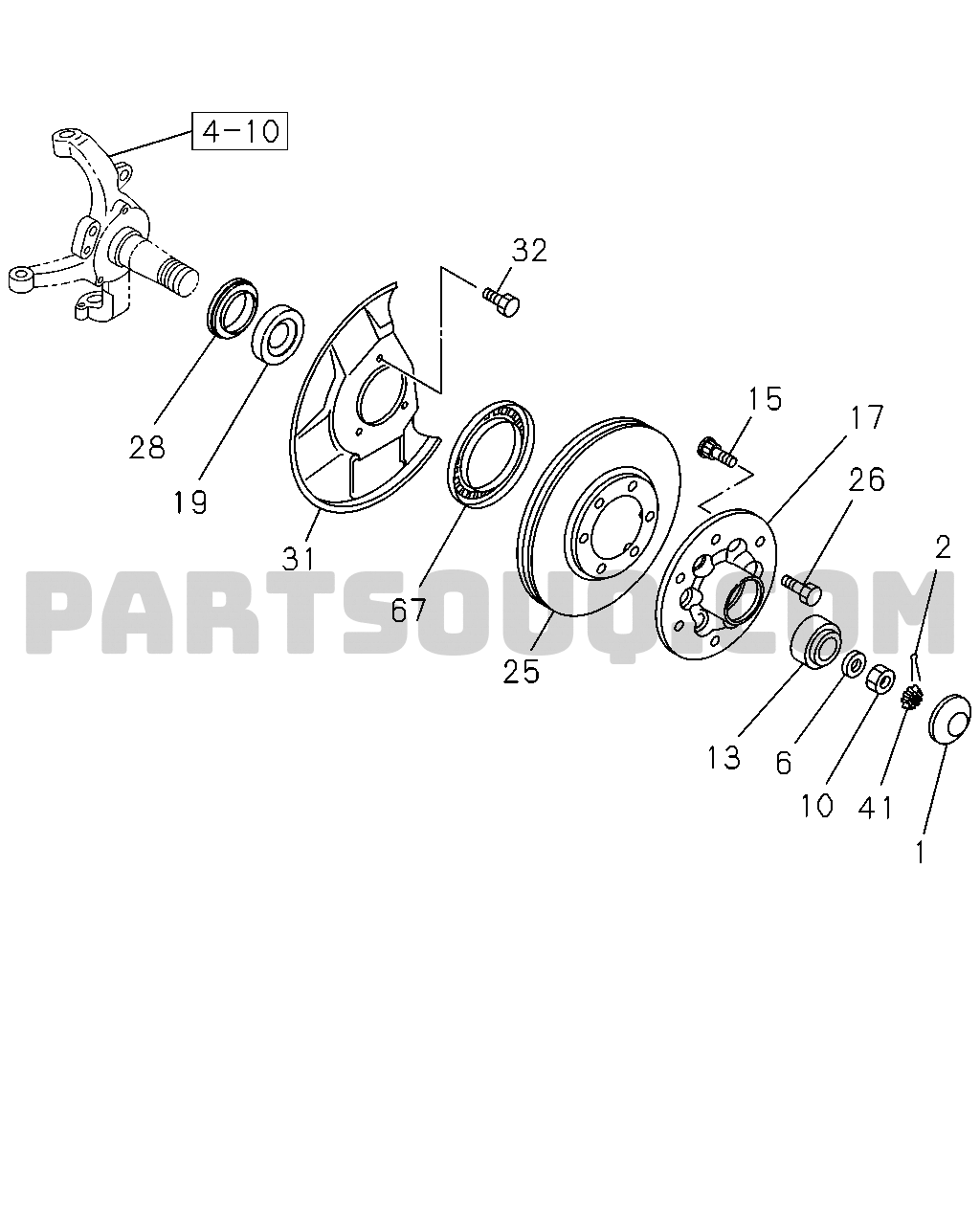 4. Propeller Shaft, Axles, Steering, Suspension | Isuzu TFR/TFS ...