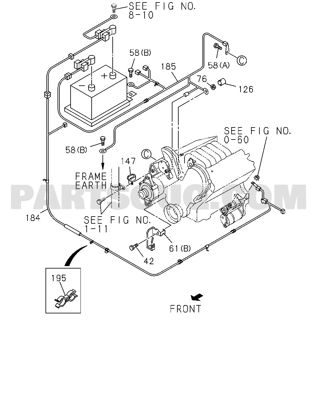 Isuzu Rodeo Parts Diagram 485x685