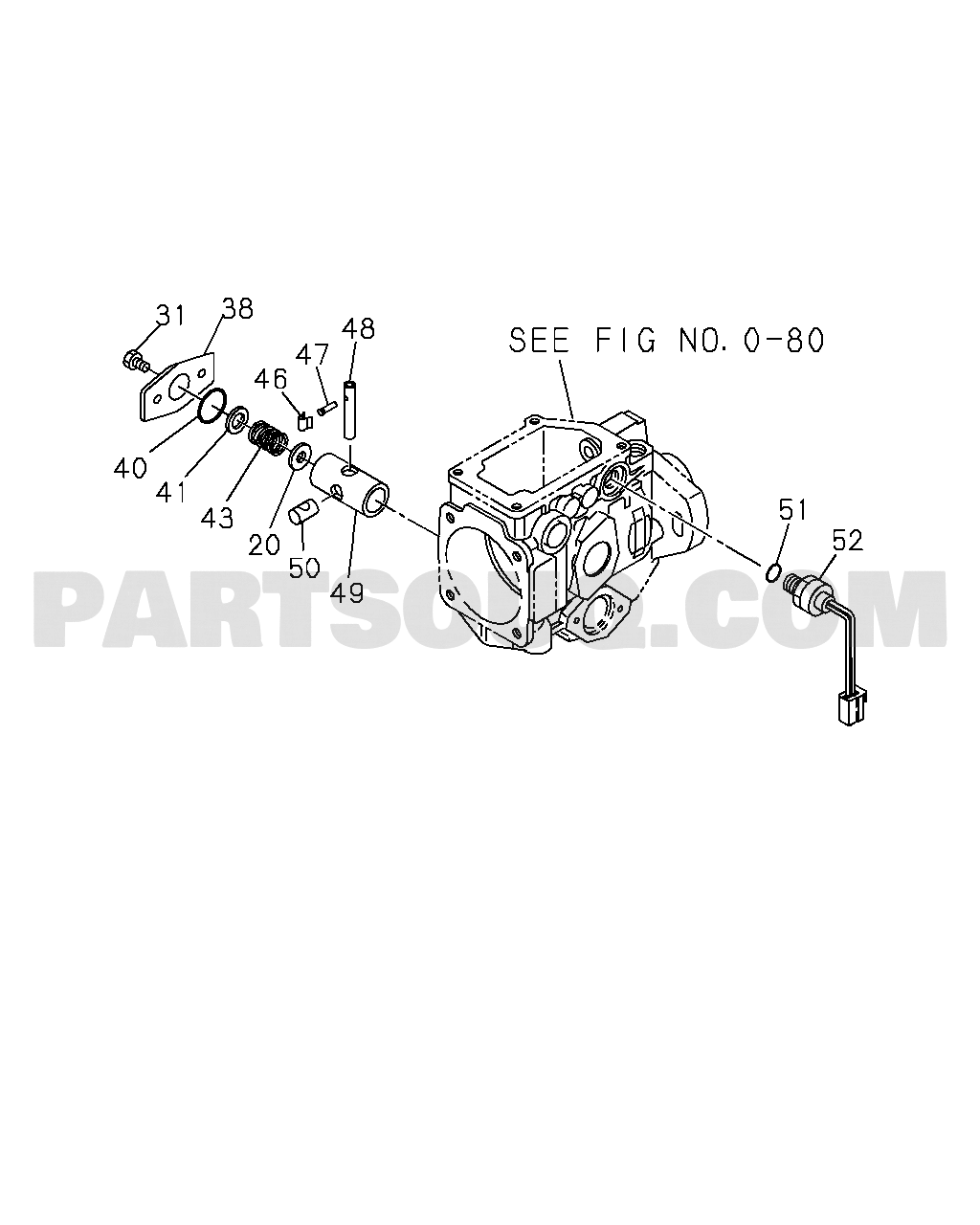 ISUZU UBS-RHD SUV 0-85C - AUTO TIMER; INJECTION PUMP, TURBOCHARGER(EUROPE EQUIPMENT)