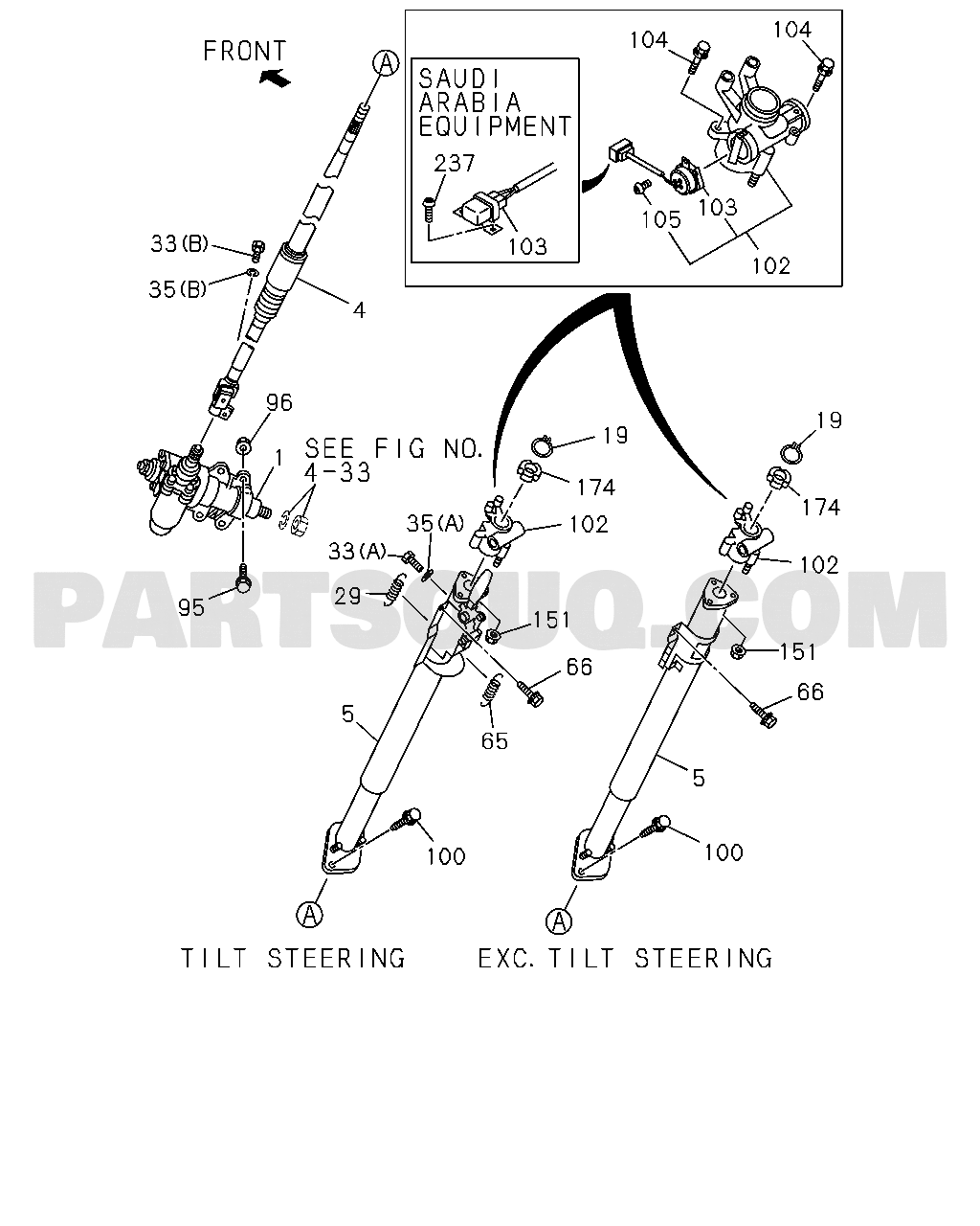 4. Propeller Shaft, Axles, Steering, Suspension | Isuzu TFR/TFS