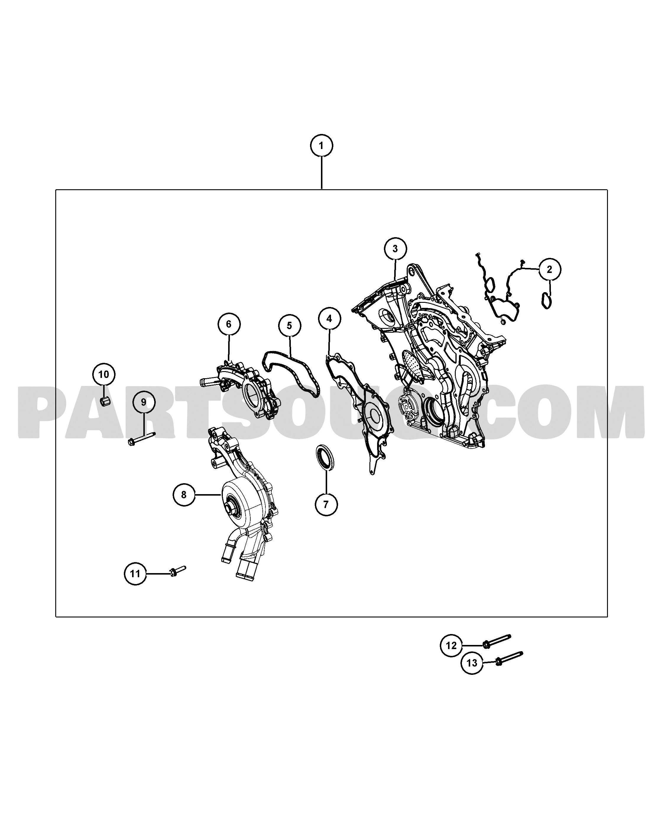 7 COOLING | Jeep KL - JEEP CHEROKEE EXPORT 15KL | Parts