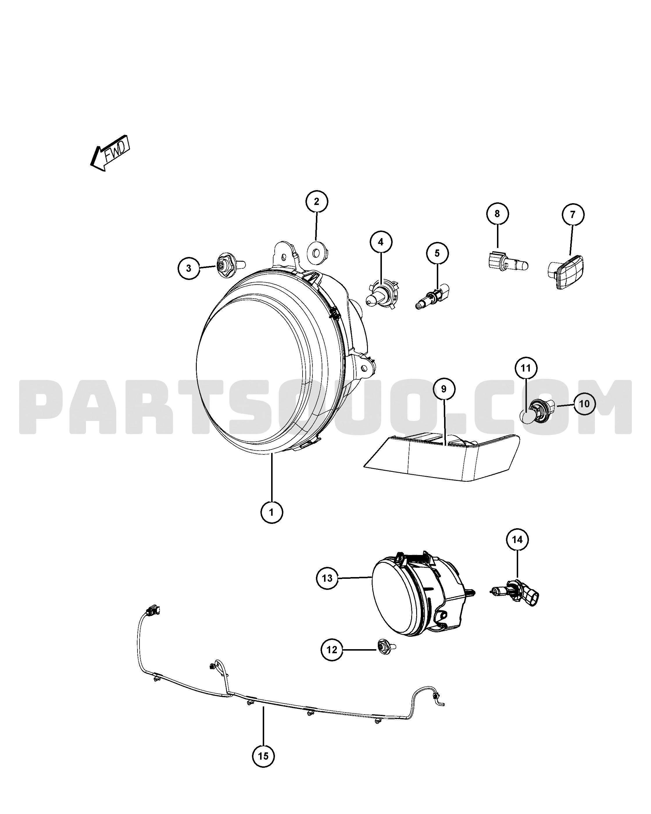 8 ELECTRICAL | Jeep MK - JEEP COMPASS/ PATRIOT MEXICO 16MK