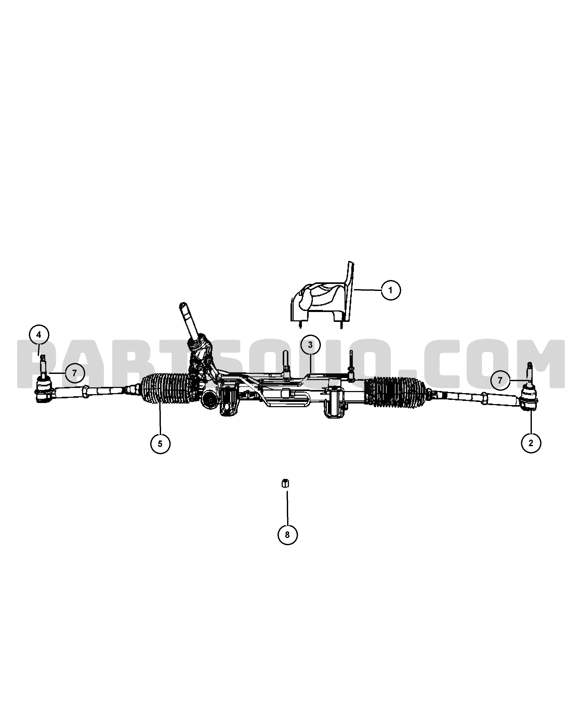 Jeep compass rack and pinion deals