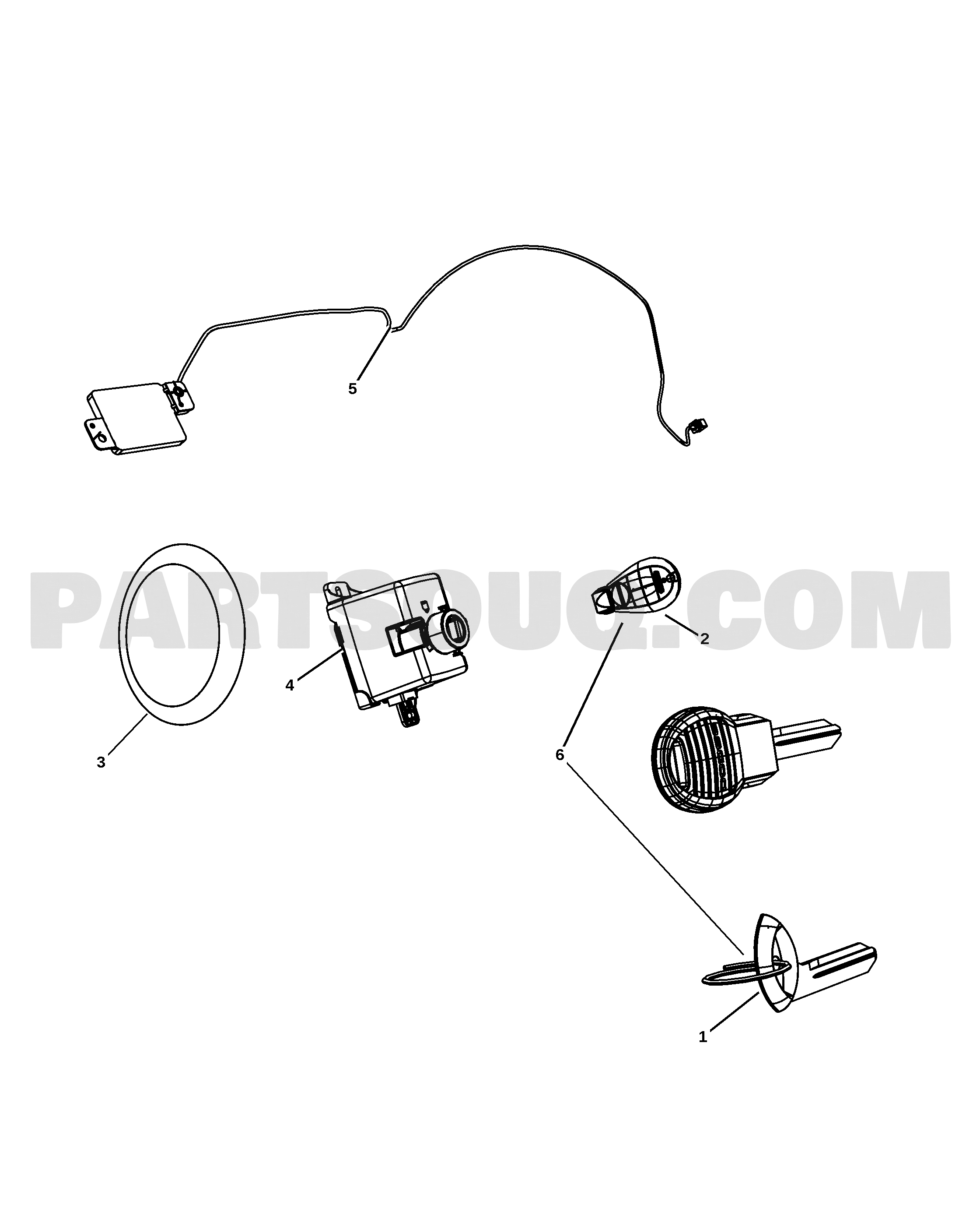 Coast Key Module KEYS, MODULES AND ENGINE CONTROLLERS | Jeep COMMANDER JEEP COMMANDER ...