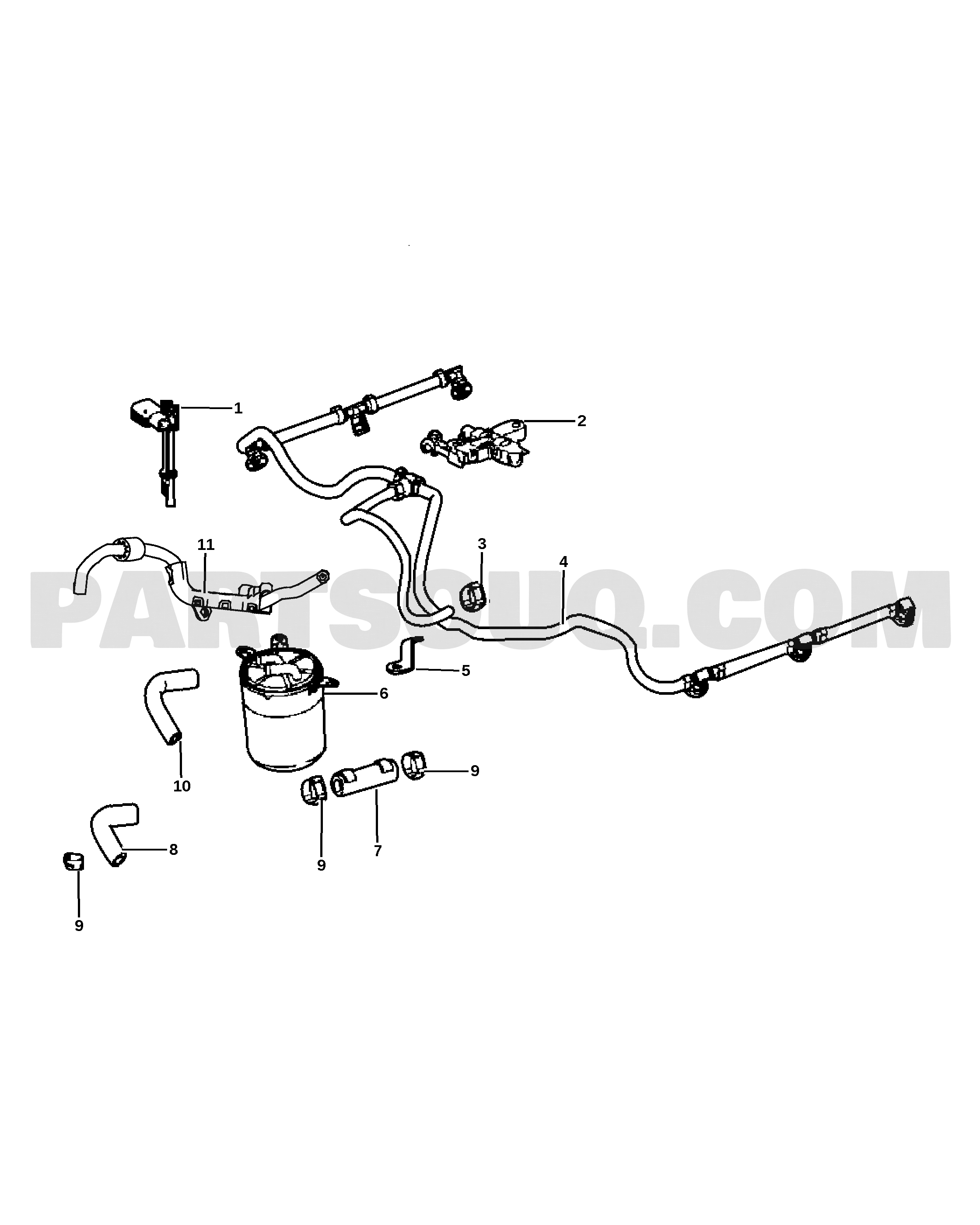 FUEL RAIL | Jeep GRAND CHEROKEE JEEP GRAND CHEROKEE (STEYR) EXPORT | Parts  Catalogs | PartSouq