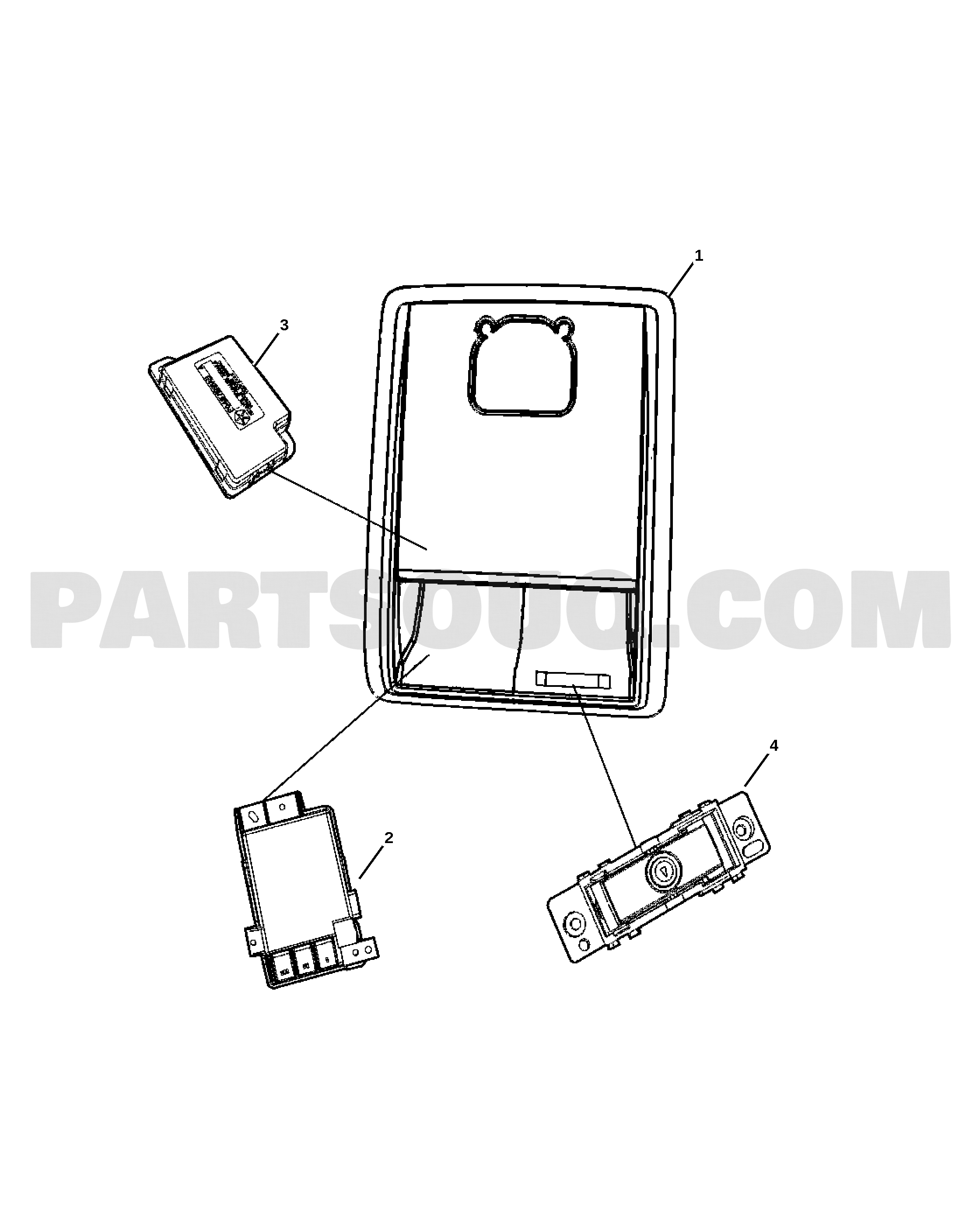 Keyos Module KEYS, MODULES AND ENGINE CONTROLLERS | Jeep COMMANDER JEEP COMMANDER ...