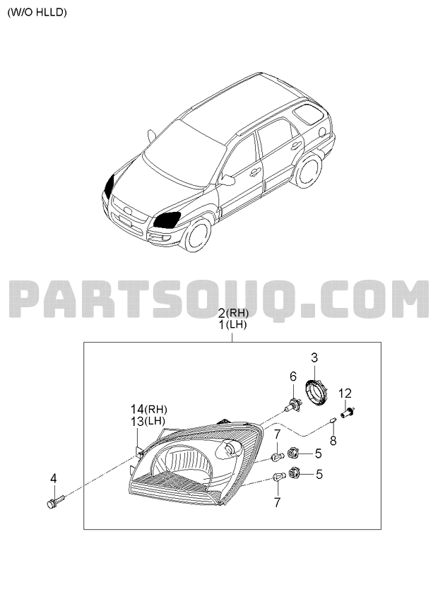 Kia sportage 2006 parts sale