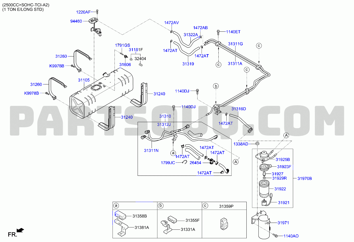 ENGINE | Kia K2500/K2700/K4000G 17 2016 2019 | Parts