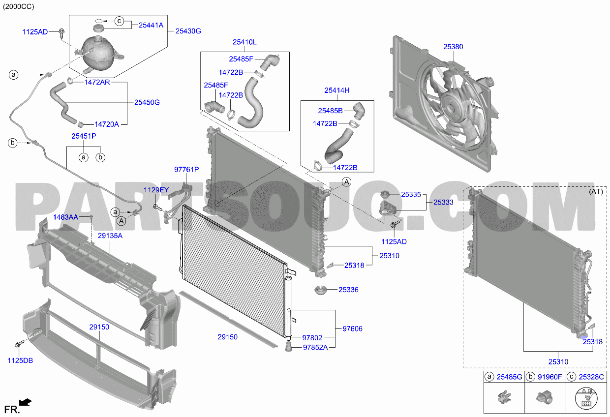 ENGINE COOLING SYSTEM | Kia SPORTAGE 22 (2021-) 2021 EUR | Parts 