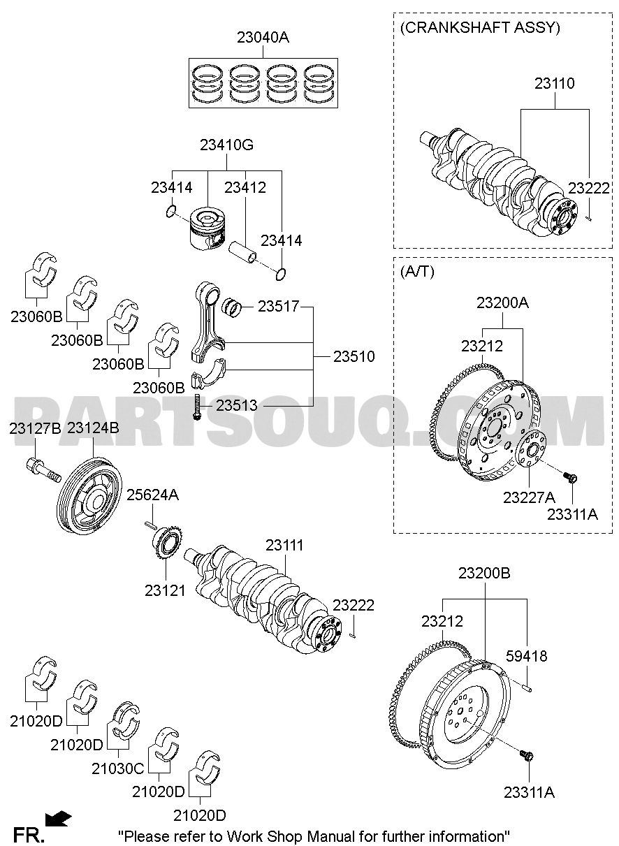 ENGINE Kia Pride Pride Passenger Parts Catalogs PartSouq
