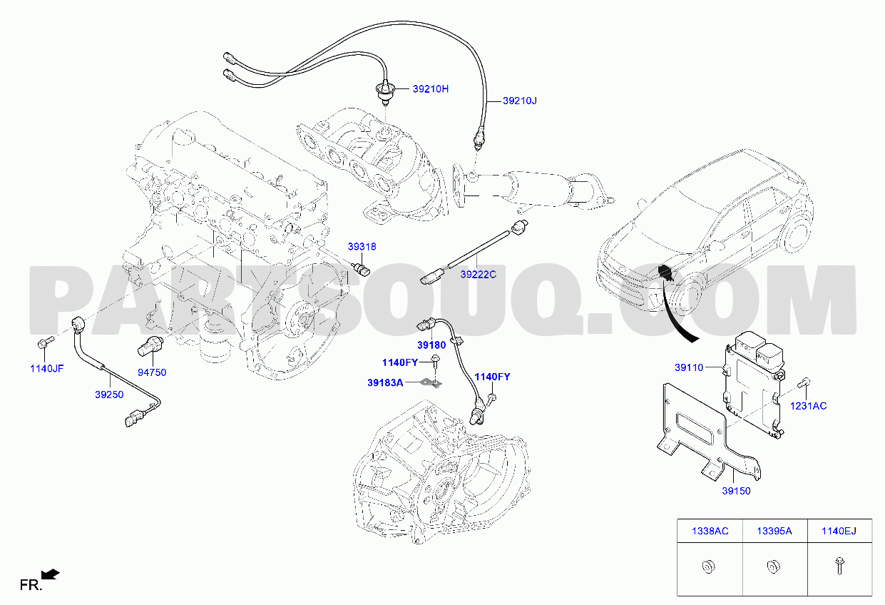 Kia Rio Diagram