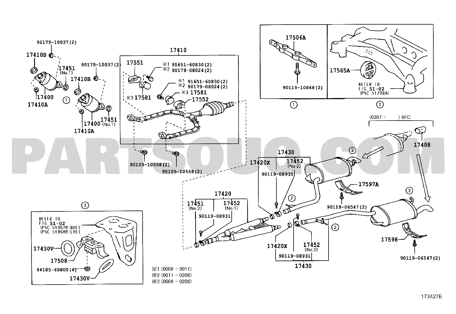 Engine/Fuel/Tool | Lexus LEXUS LS430 UCF30L-AEAGKK UCF30 Parts Catalogs ...