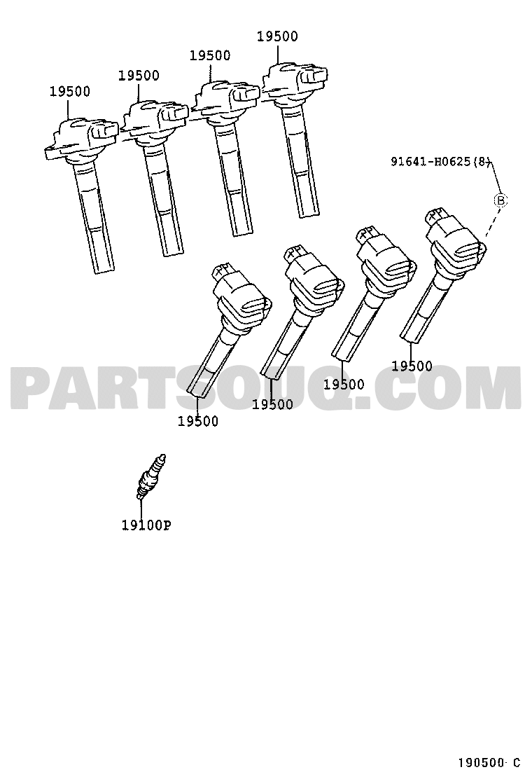 Engine/Fuel/Tool Lexus SOARER/LEXUS SC430 UZZ40DKAQK UZZ40 Parts