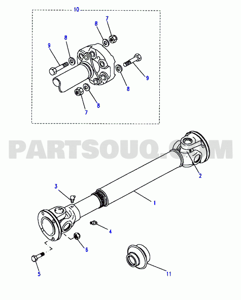 Drive Flange Bolt 1994 On - BX110095M