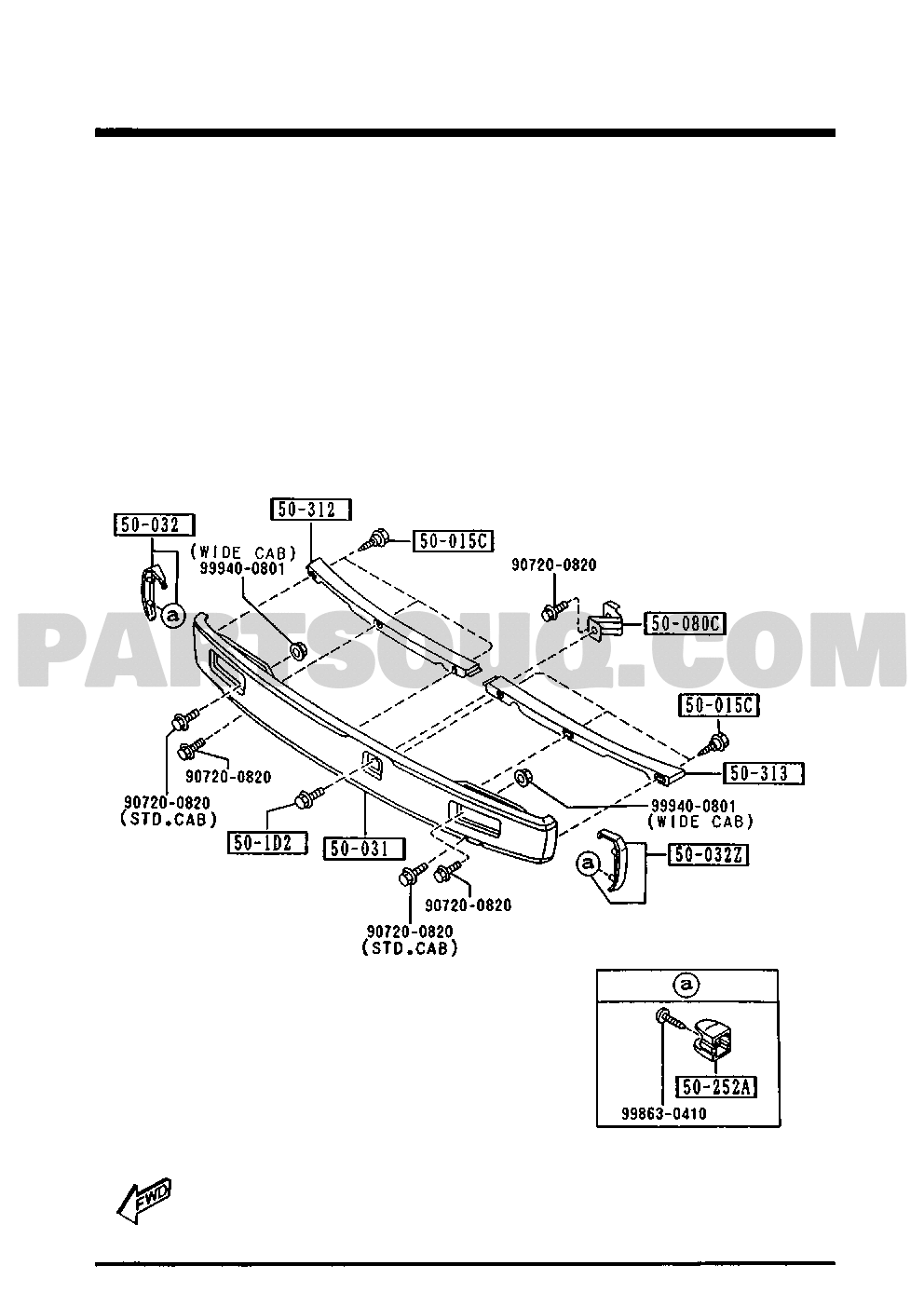 3. BODY EXTERIOR TRIM | Mazda T2600 Europe 02.1992 | Parts Catalogs |  PartSouq