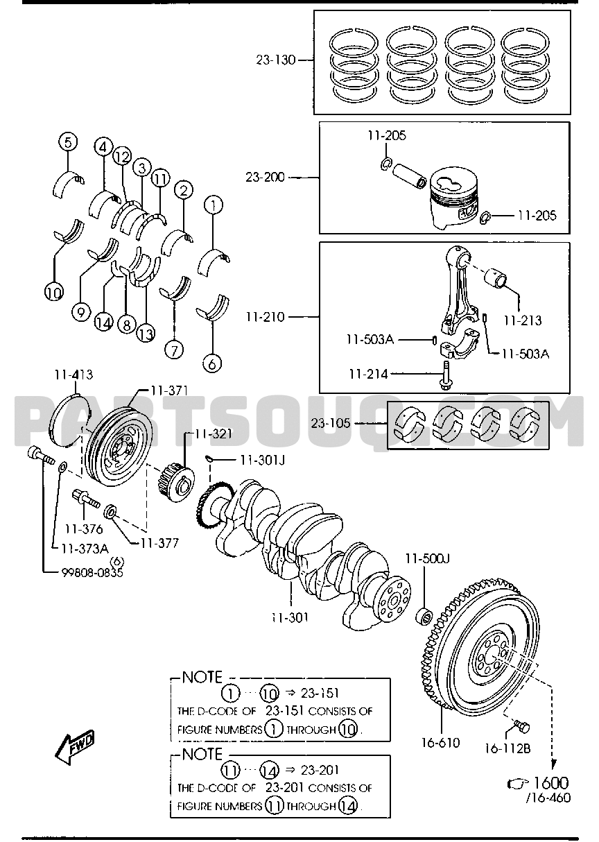 Mazda KL01-11-210 Engine Connecting Rod