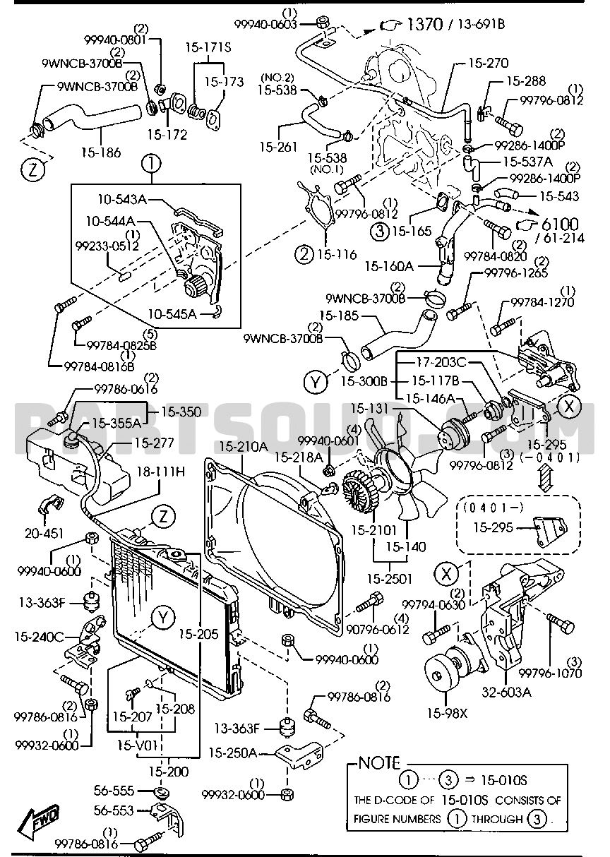 1. GASOLINEENGINE 4CYLINDER SUPPLEMENT Mazda E2000 Europe 08.1999