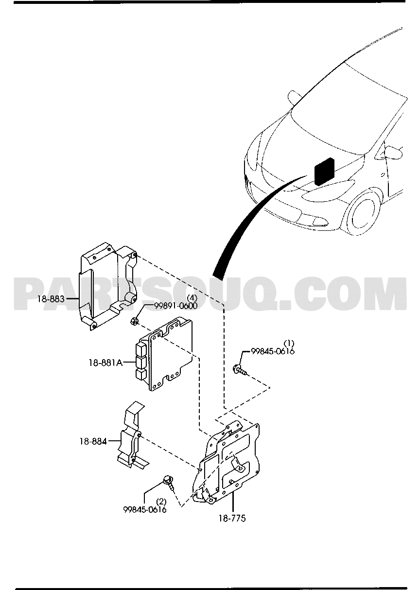 1. GASOLINE-ENGINE 4-CYLINDER SUPPLEMENT | Mazda 2 Europe 06.2007