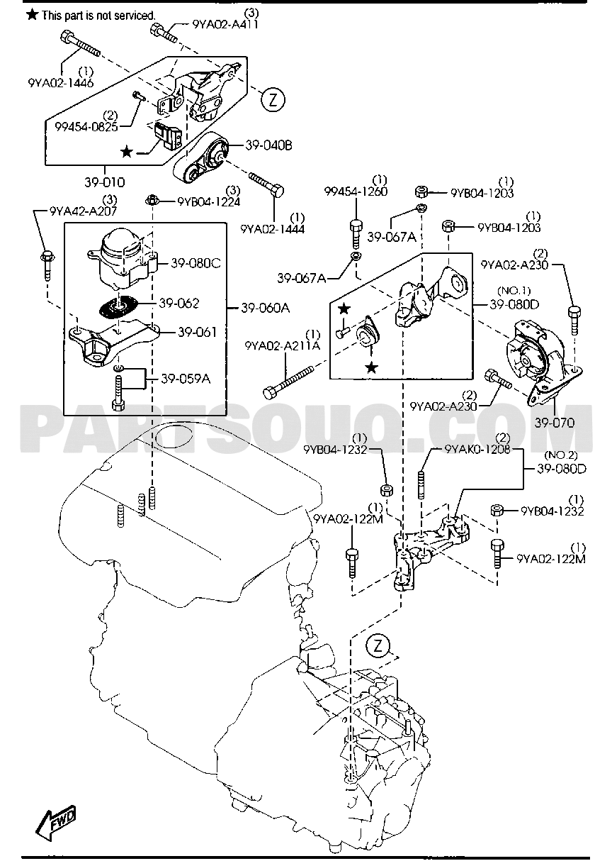 1. DIESEL-ENGINE & TRANSMISSION | Mazda CX-7 Europe 06.2009