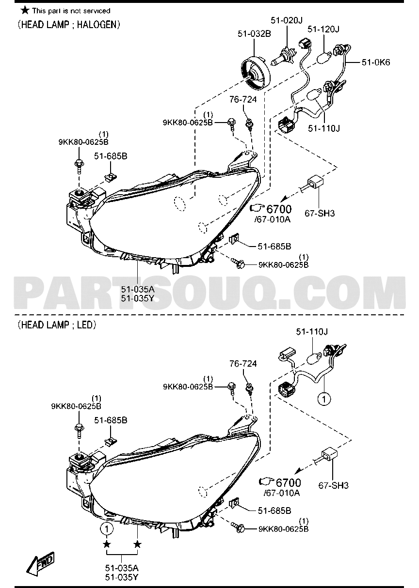 3. BODY ELECTRONICS | Mazda 2 Europe 01.2017 | Parts Catalogs