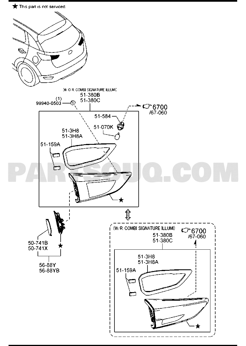 3. BODY ELECTRONICS | Mazda CX-3 Europe 02.2018 | Parts Catalogs