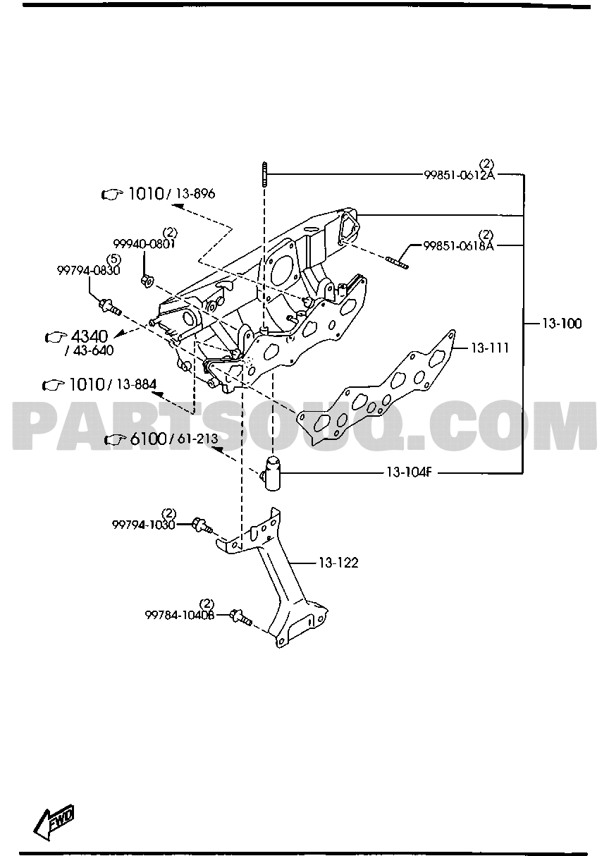 1. GASOLINEENGINE 4CYLINDER SUPPLEMENT Mazda E2000 General/China 08