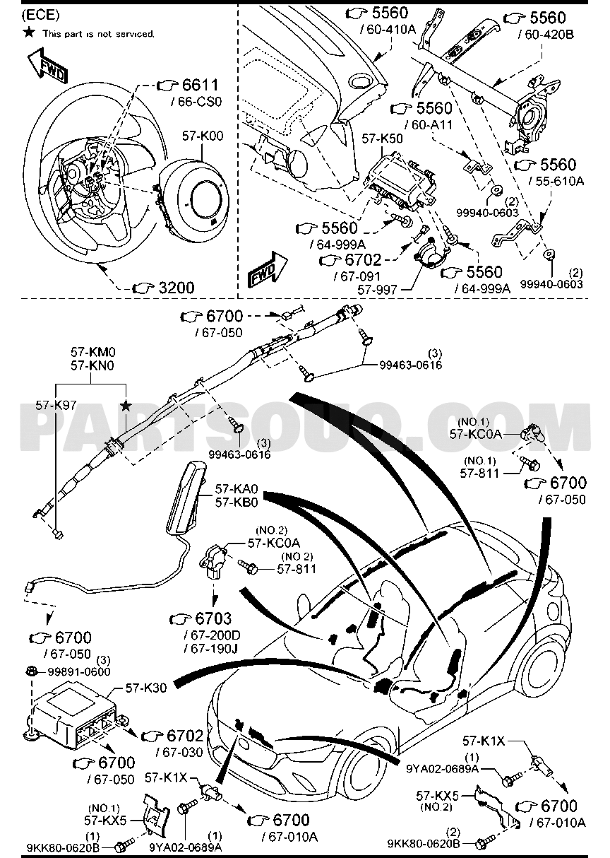 3. BODY ELECTRONICS | Mazda CX-3 General/China 02.2015 | Parts