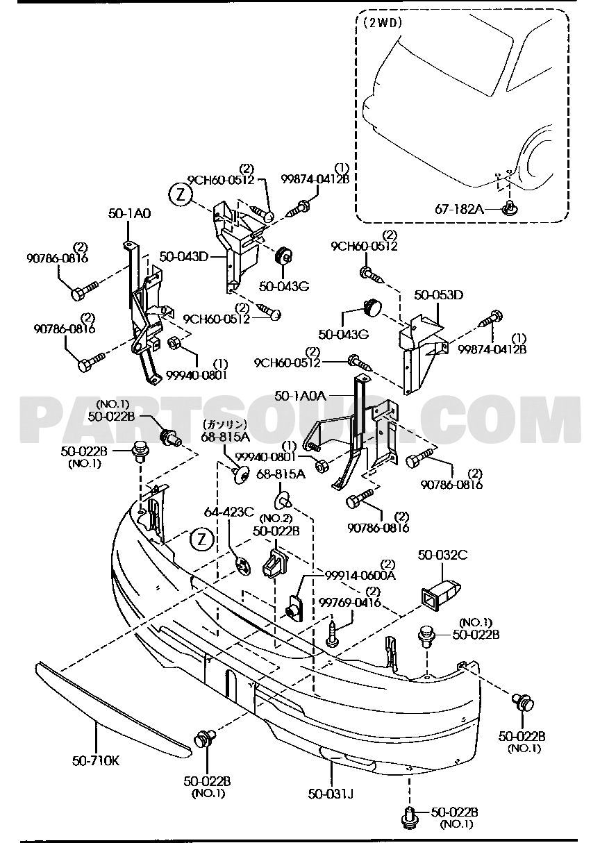 3. BODY (EXTERIOR) | Mazda BONGO ﾊﾞﾝ 5-ﾄﾞｱ- | Parts Catalogs