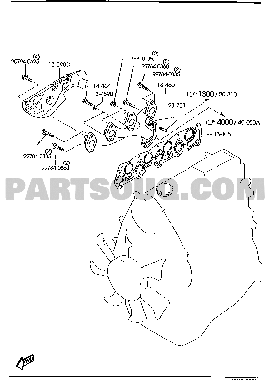 1. DIESEL ENGINE (INJECTION AND COOLING SYSTEM) | Mazda Bongo