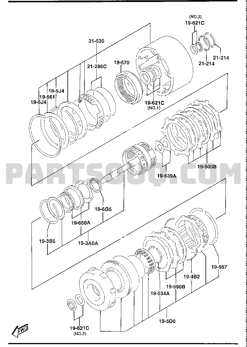 ｵｰﾊﾞｰ ﾄﾞﾗｲﾌﾞ ｵｰﾄﾏﾁﾂｸ ﾄﾗﾝｽﾐﾂｼﾖﾝ Mazda Proceed Levante ﾜｺﾞﾝ 3 ﾄﾞｱ Parts Catalogs Partsouq