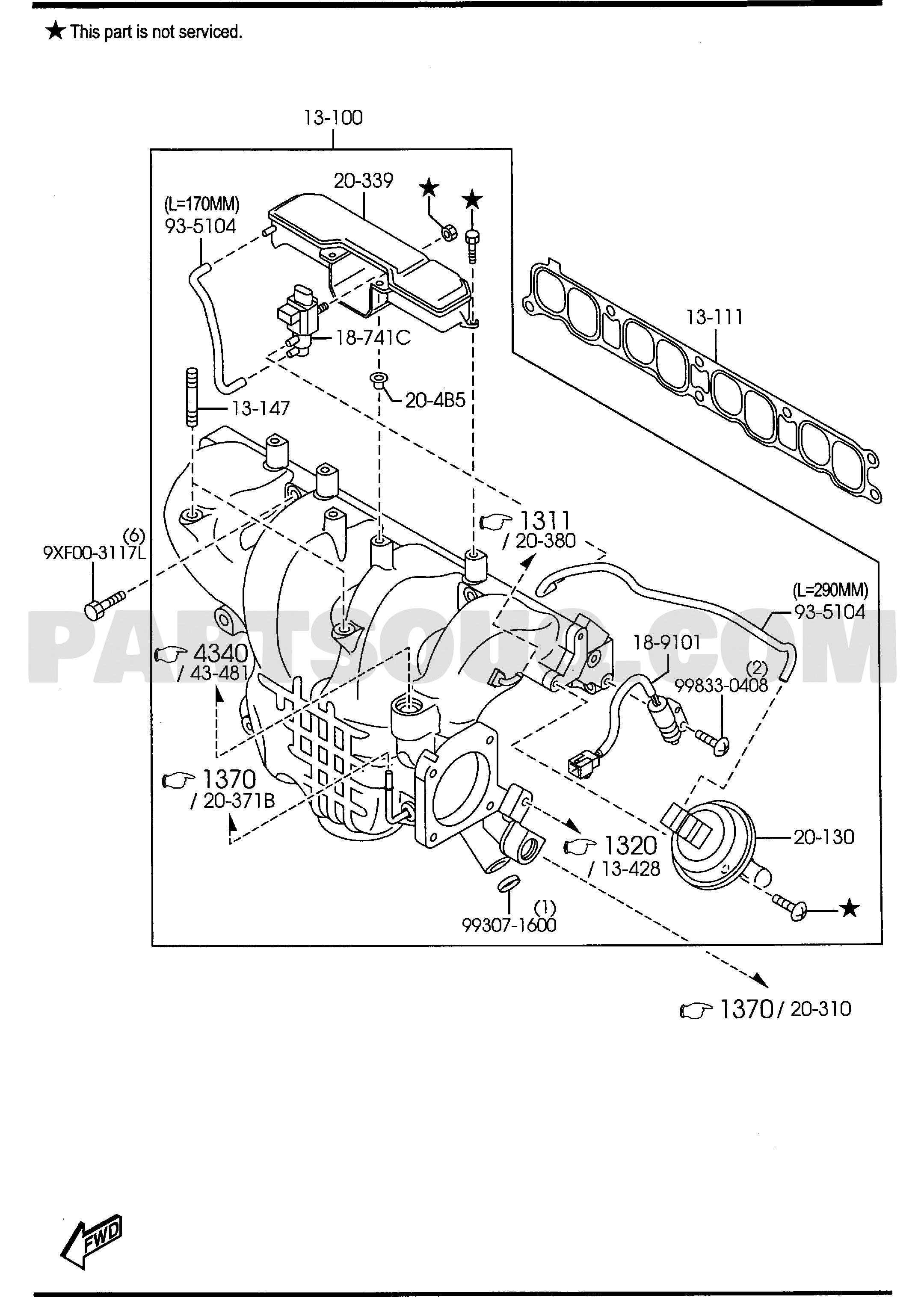 GASOLINE-ENGINE 4-CYLINDER SUPPLEMENT | Mazda CX-7 2012 AUES02