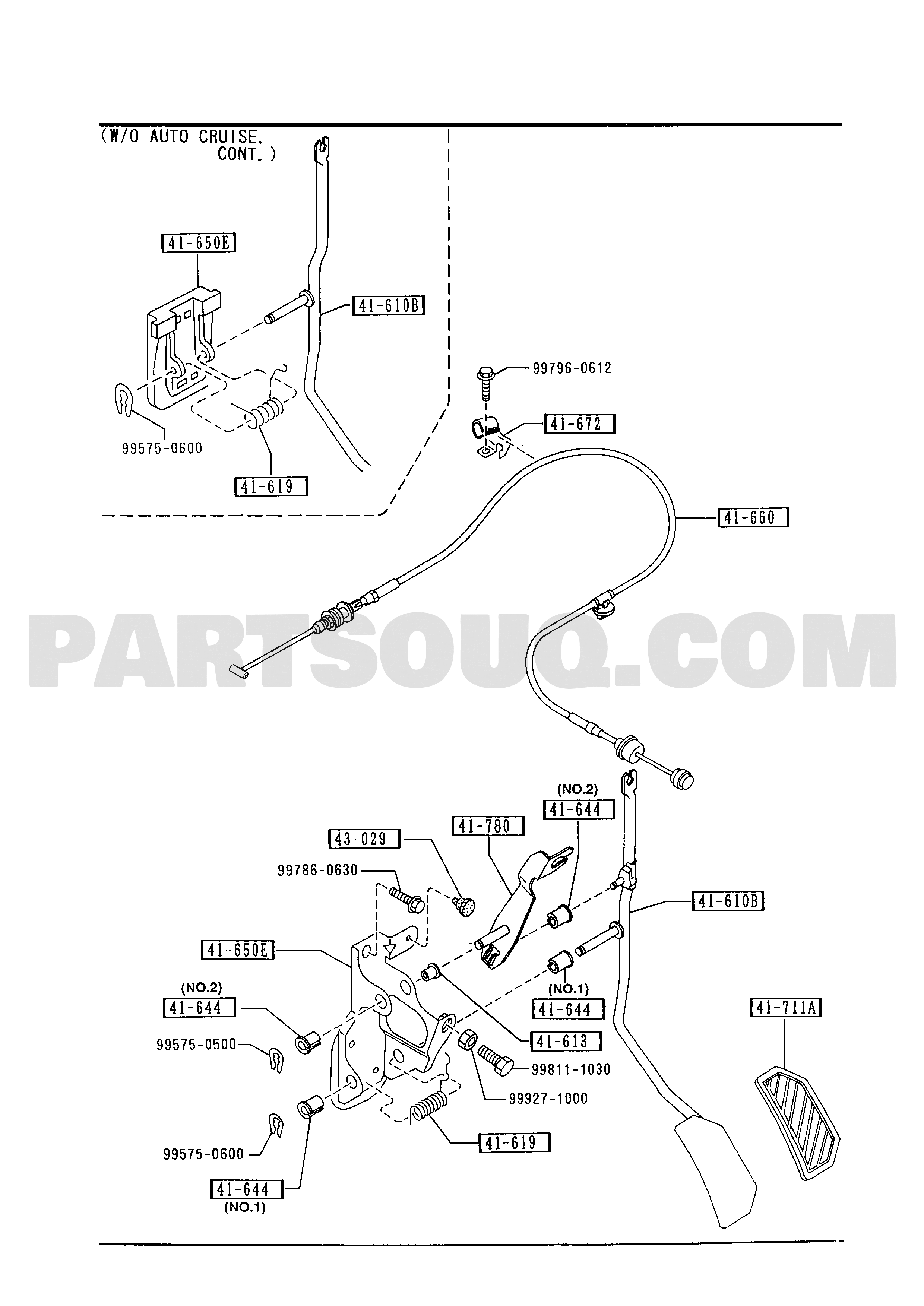 CHASSIS PIPING & FUEL TANK | Mazda MX-3 1992 AUEA01 | Parts