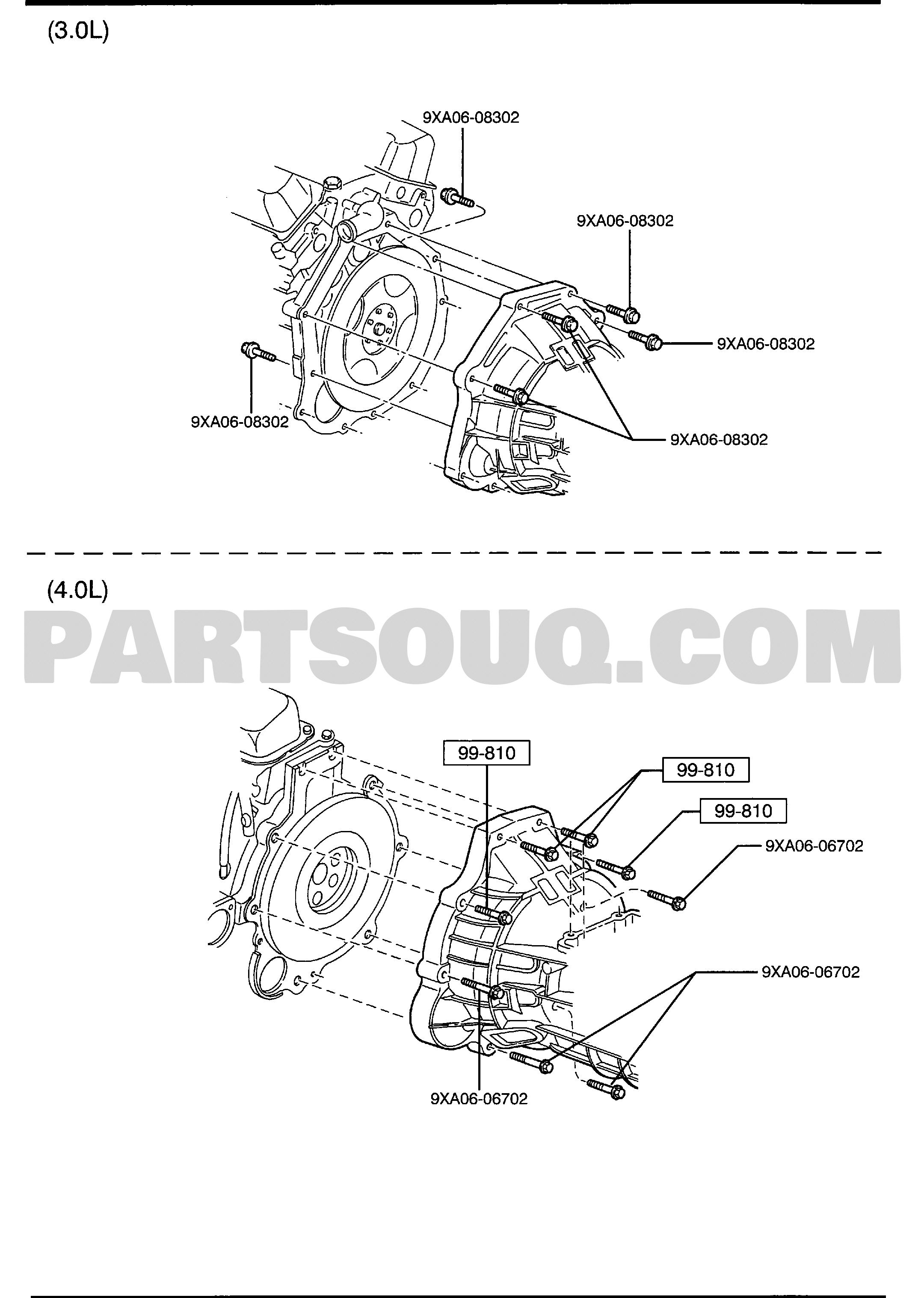 C3. GASOLINE-ENGINE 4-CYLINDER TRANSMISSION | Mazda B-SERIES 2007 ...