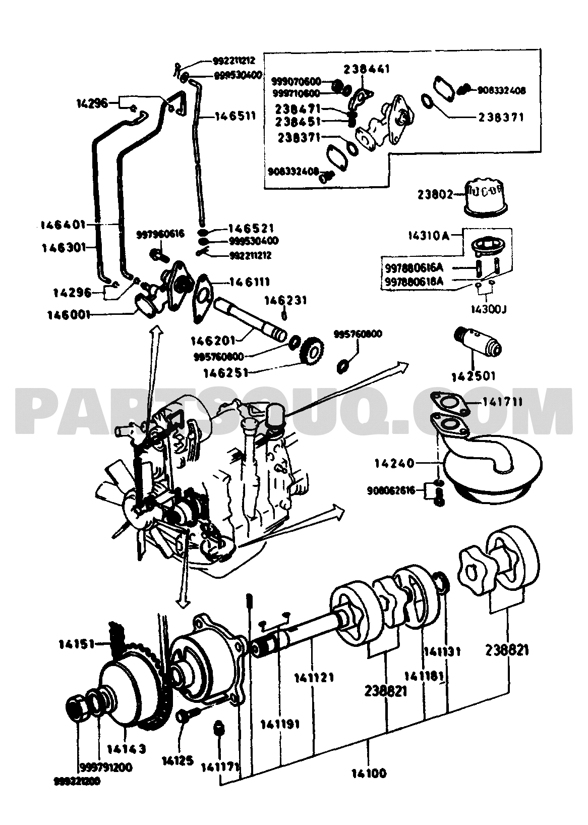 01. ENGINE Mazda RX7 1983 PQFA02 Parts Catalogs PartSouq