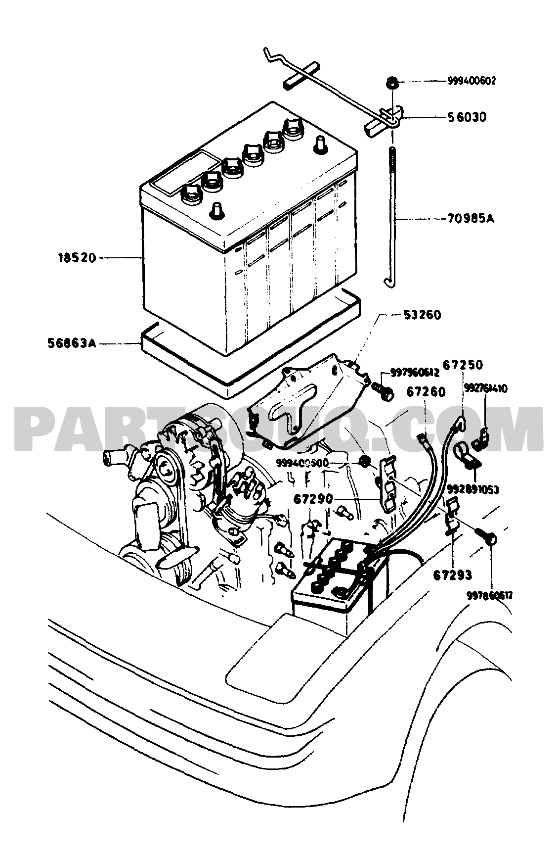 01. ENGINE Mazda RX7 1983 PQFA02 Parts Catalogs PartSouq
