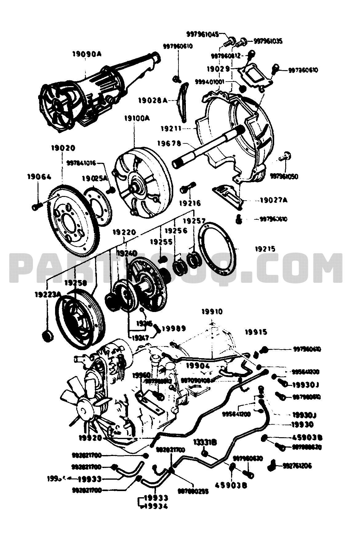 01. ENGINE Mazda RX7 1983 PQFA02 Parts Catalogs PartSouq