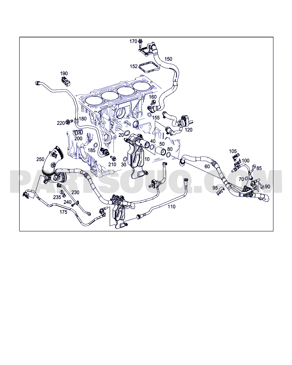 ENGINE HOUSING | Mercedes-Benz C 350 